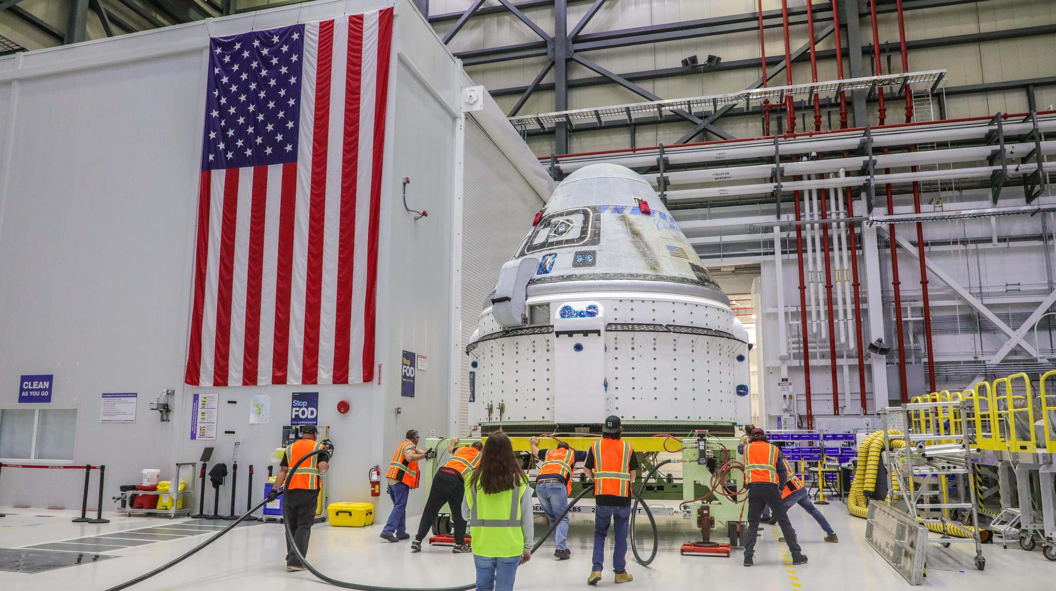 Teams have begun refueling the Starliner spacecraft at the Kennedy Space Center in Florida.